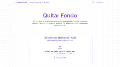 Quitar Fondo - AI tool for productivity