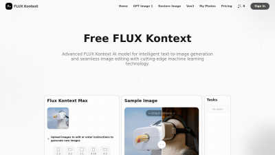 FLUX Kontext - AI tool for productivity