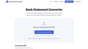 Bank Statement Engine