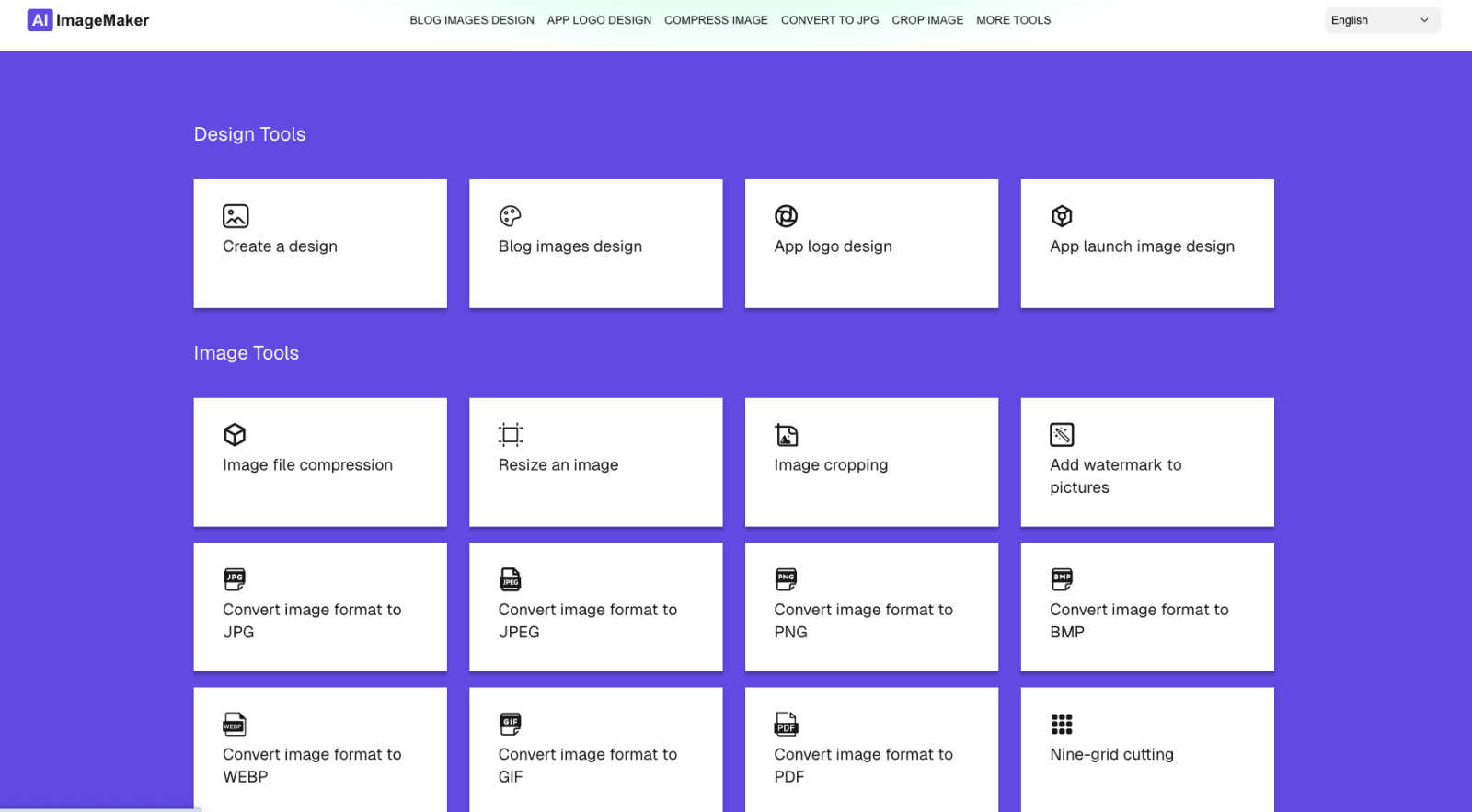 AI Image Maker application interface and features