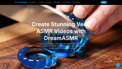 DreamASMR - AI tool for productivity