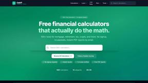 CalcFi - AI tool for Personal Finance