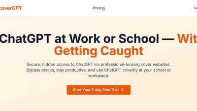 UndercoverGPT - AI tool for productivity