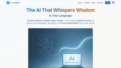HumanWhisper - AI tool for productivity