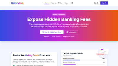 Banknaked - AI tool for productivity