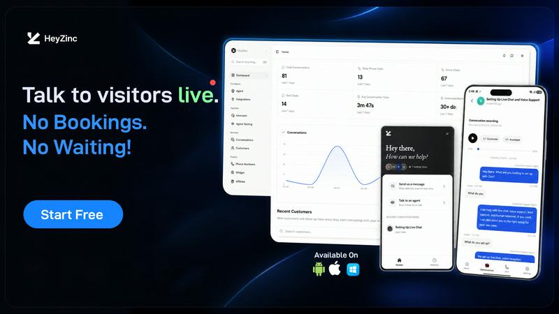 HeyZinc application interface and features
