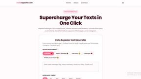 Insta Repeater - AI tool for Education & Learning