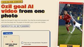 Ozil Goal AI