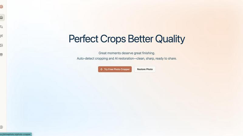 ShinePhoto application interface and features