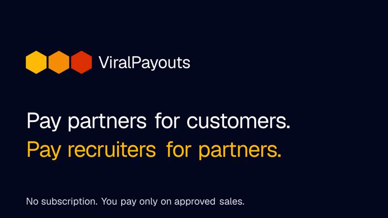 ViralPayouts application interface and features