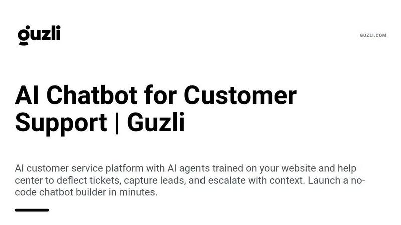 GUZLI application interface and features