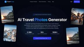 Travel photos ai - AI tool for productivity