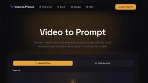 videotoprompt - AI tool for AI Assistants